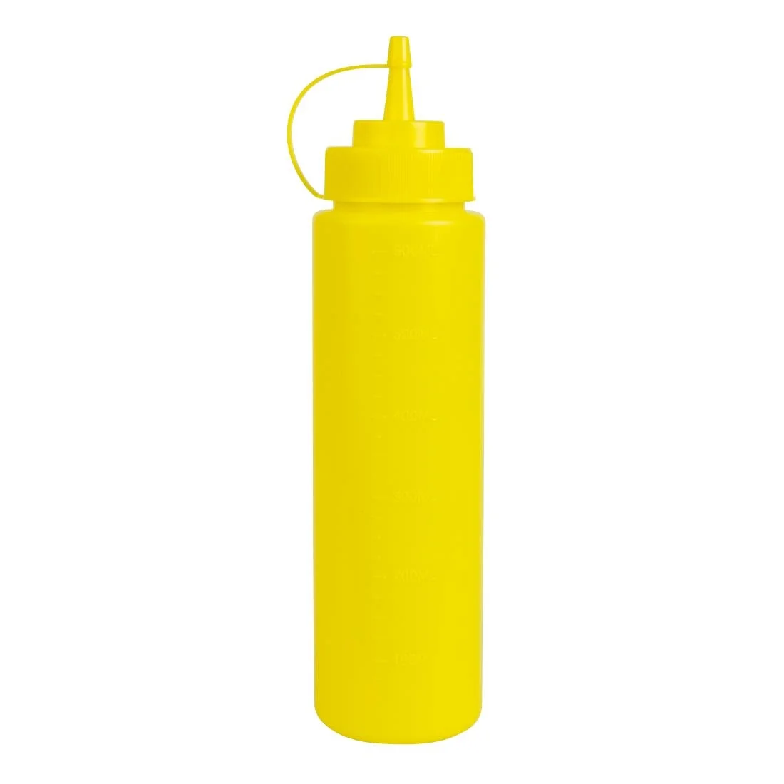 Vogue Yellow Squeeze Sauce Bottle 24oz