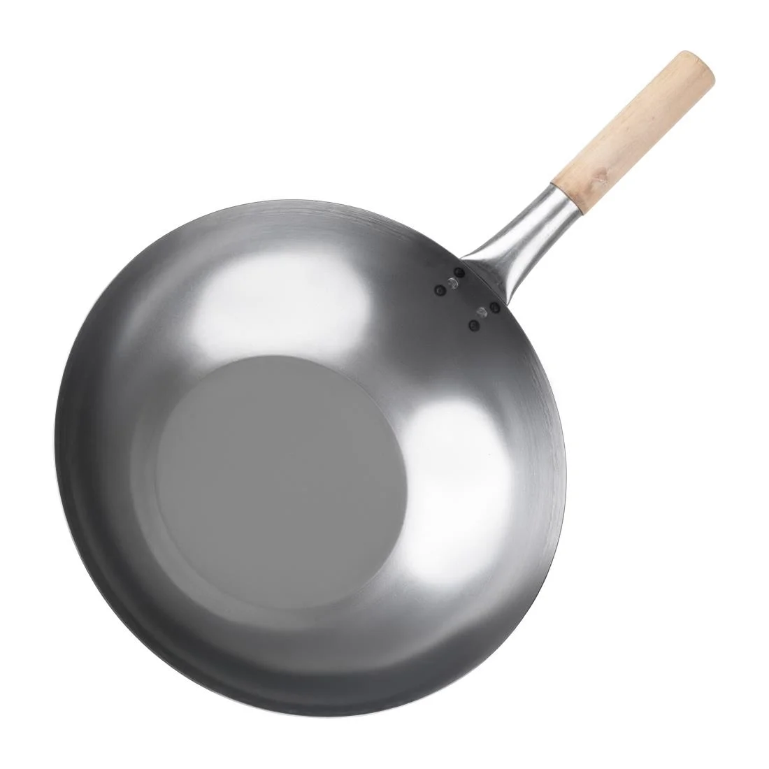 Vogue Mild Steel Wok Flat Base 356mm - Image 3