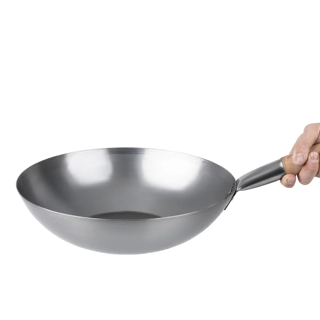 Vogue Mild Steel Wok Flat Base 356mm - Image 6