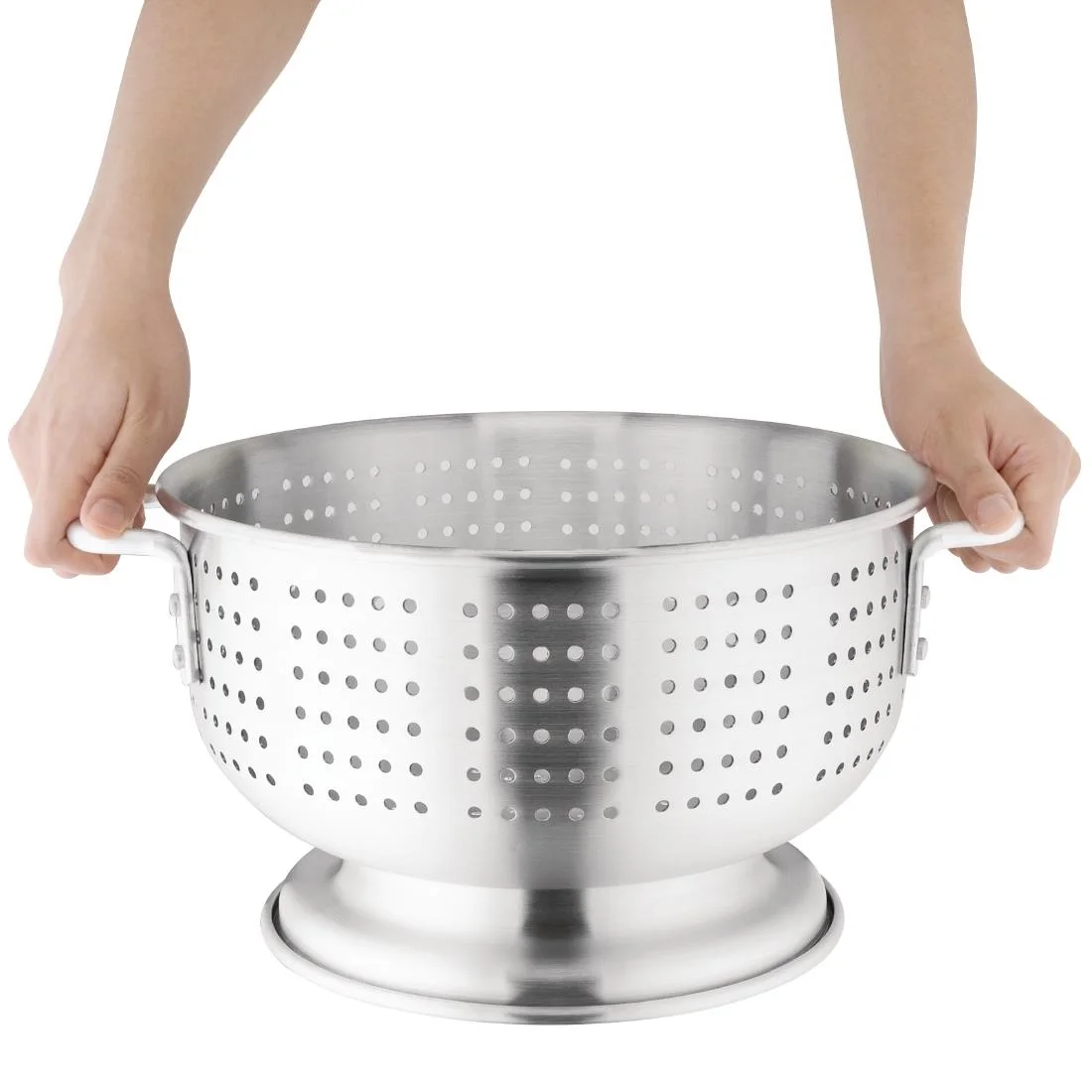 Vogue Aluminium Colander 12" - Image 2
