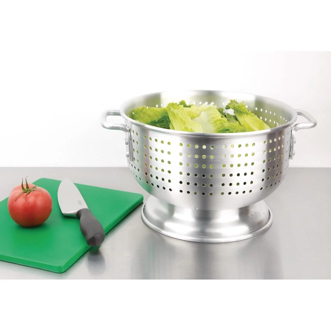 Vogue Aluminium Colander 12" - Image 3