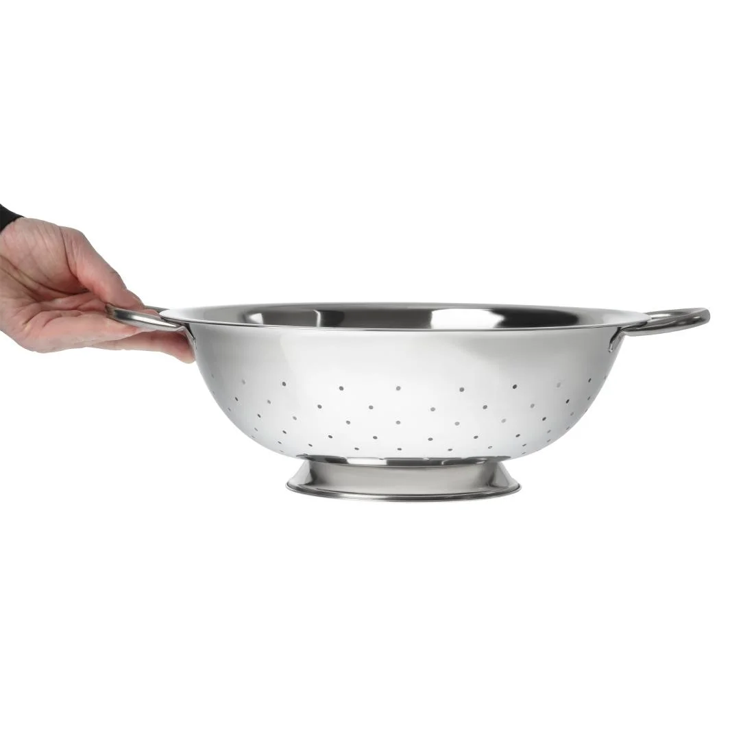 Vogue Stainless Steel Colander 12" - Image 5