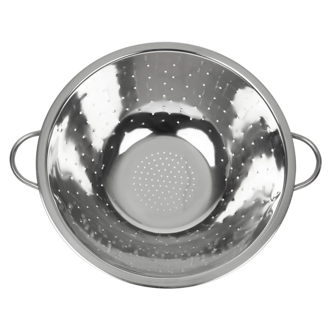Vogue Stainless Steel Colander 14" - Image 3