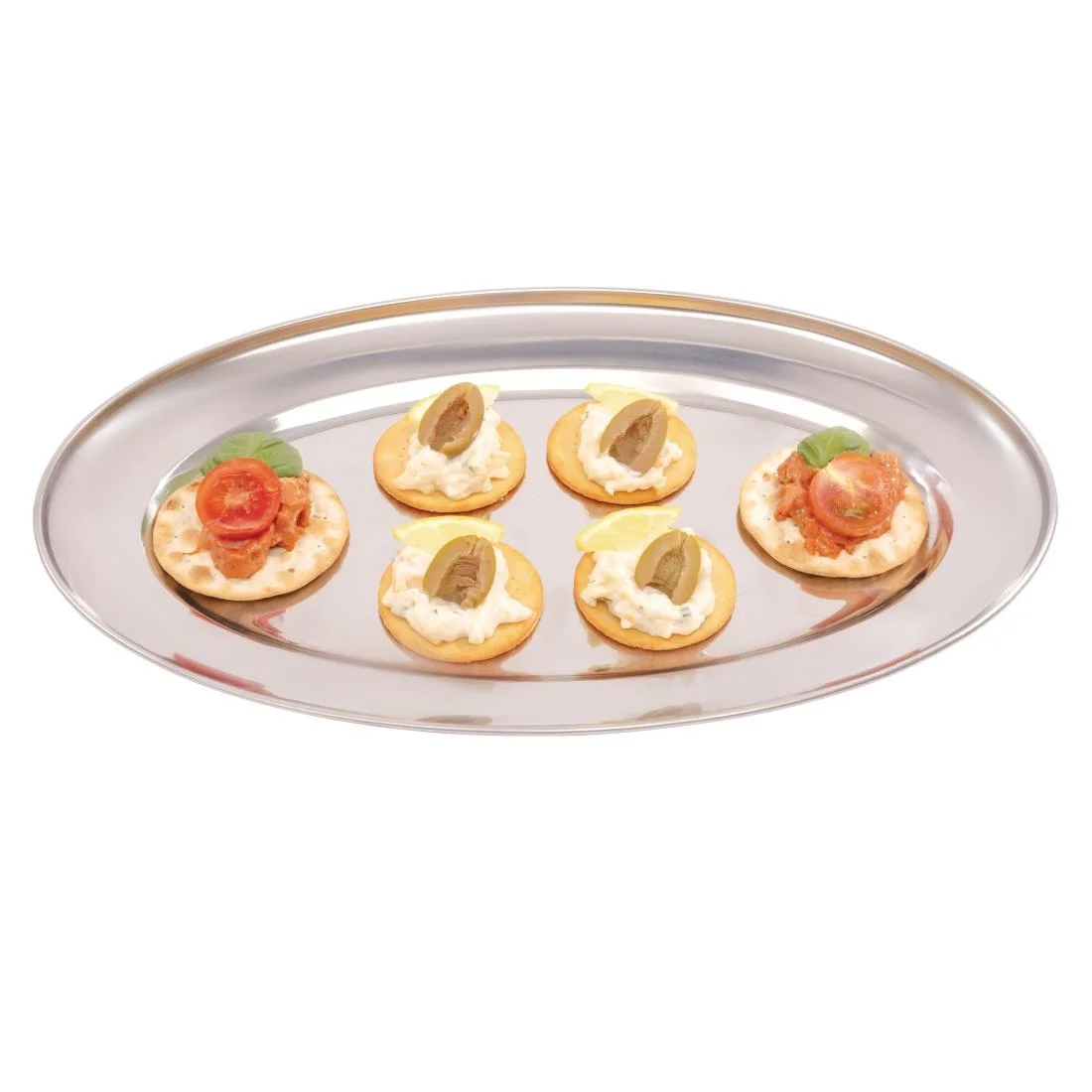 Oval Serving Tray 14in - Image 3