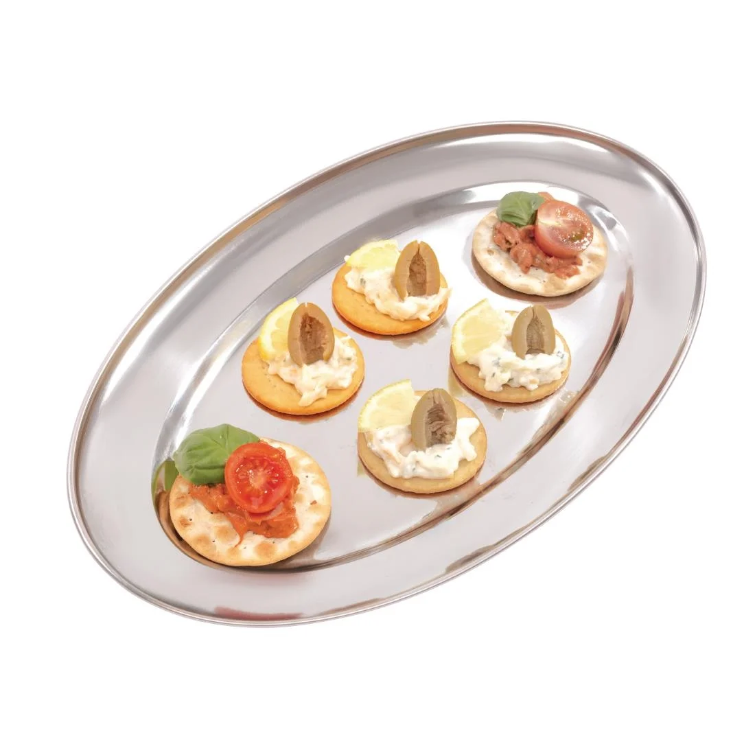 Oval Serving Tray 14in - Image 4