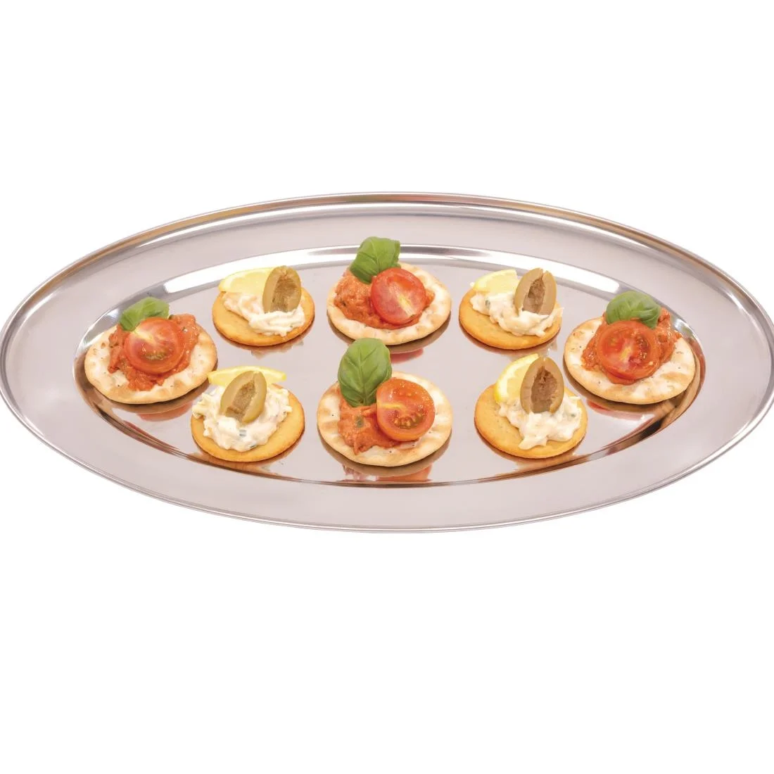 Oval Serving Tray 16in - Image 2