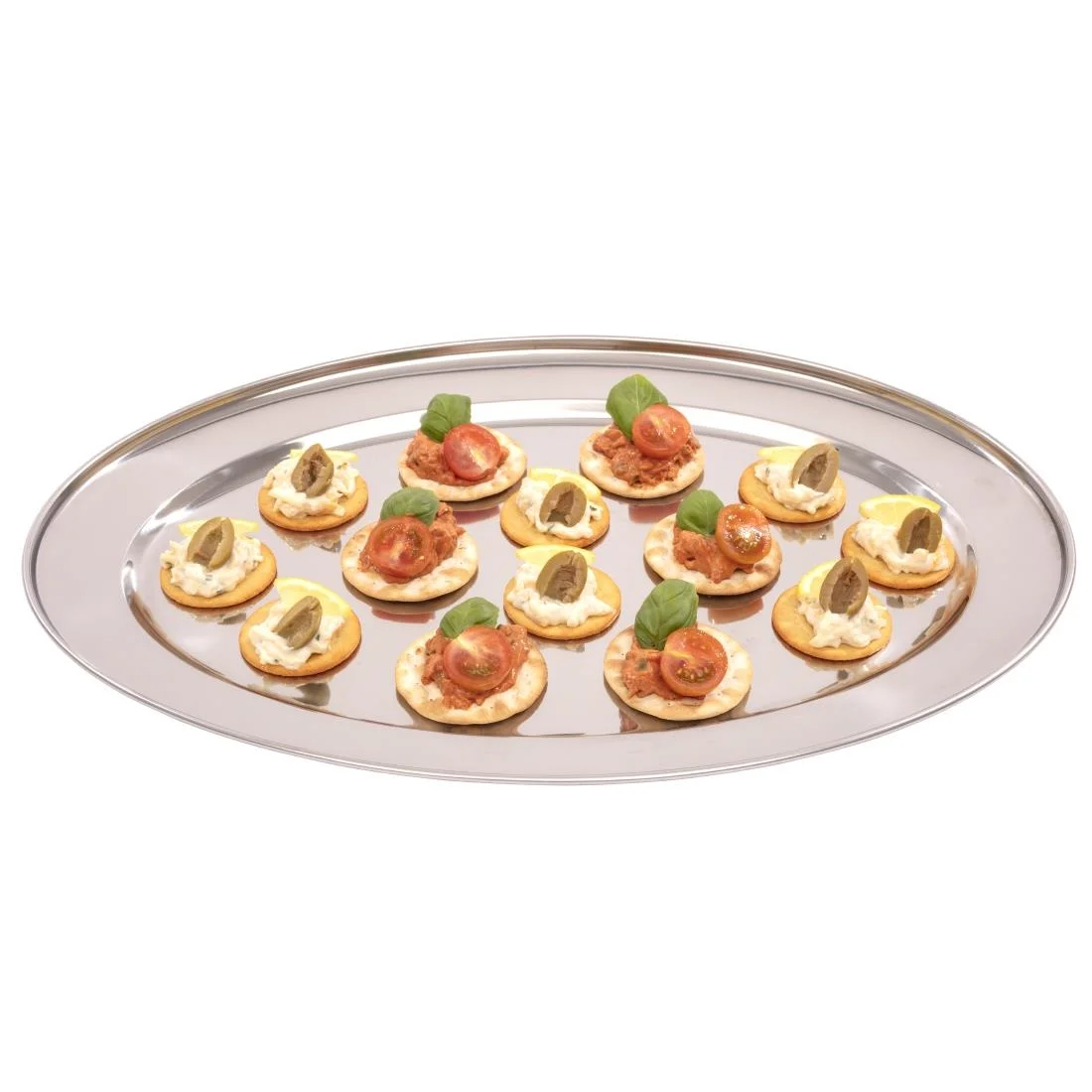 Oval Serving Tray 20in - Image 6