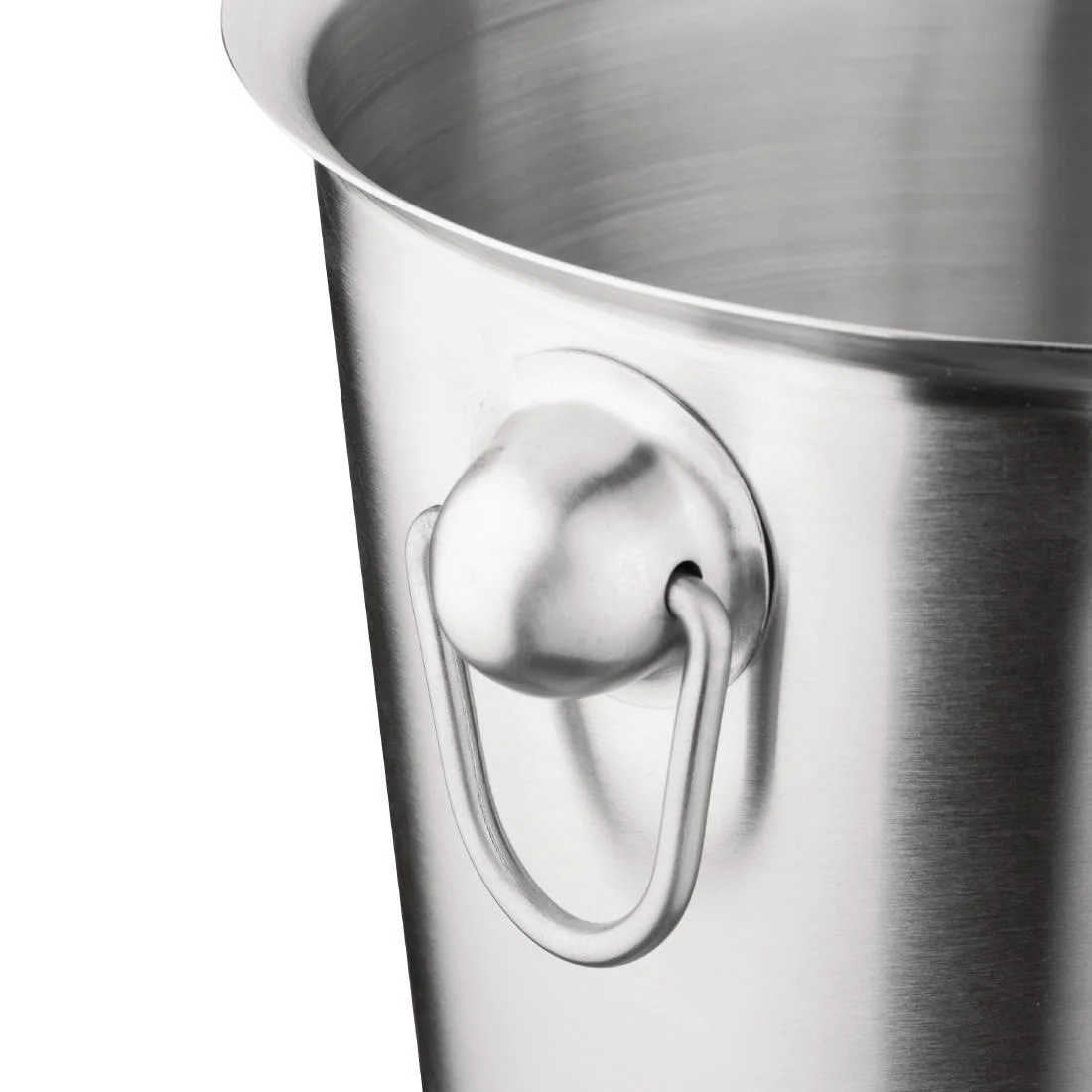 Olympia Brushed Stainless Steel Wine And Champagne Bucket - Image 2
