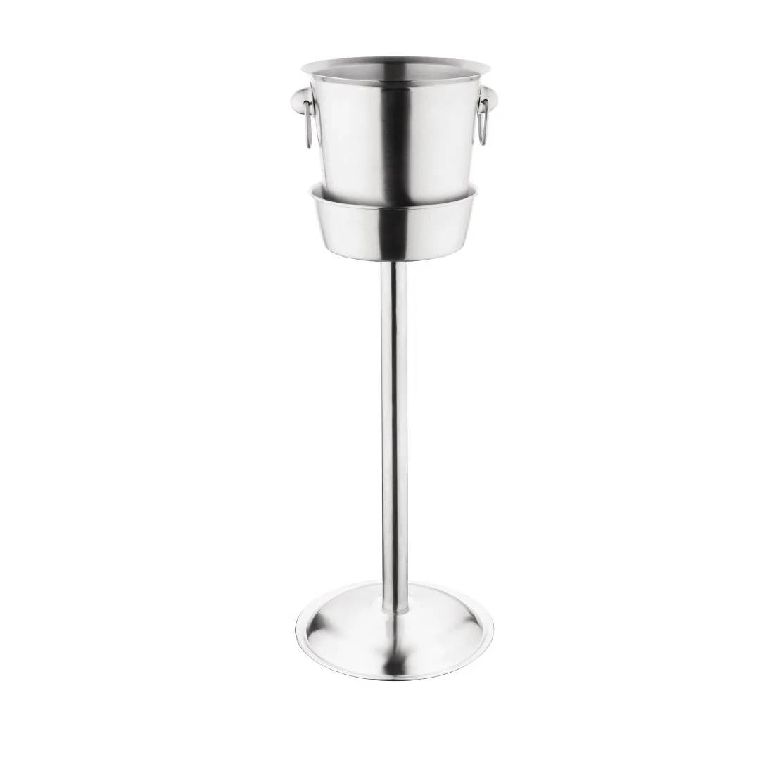 Olympia Brushed Stainless Steel Wine And Champagne Bucket - Image 3