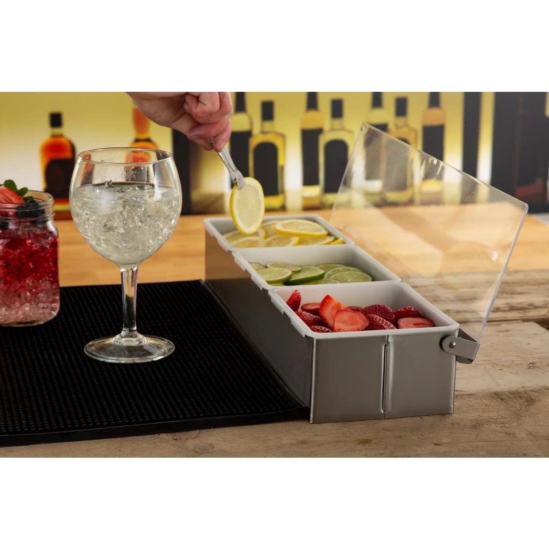 Vogue Condiment Dispenser 3 x 2 Pint - Image 4