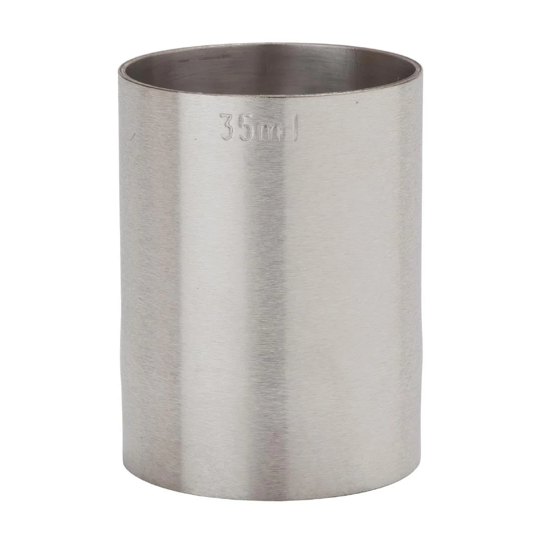 Beaumont Stainless Steel Thimble Measure 35ml CE Marked - Image 1