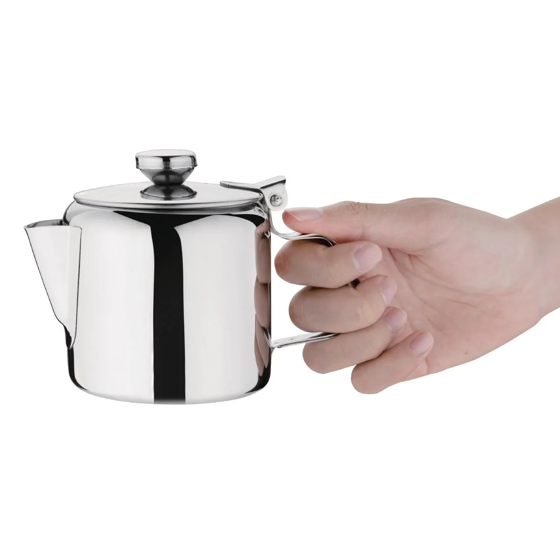 Olympia Concorde Teapot Stainless Steel 16oz - Image 4