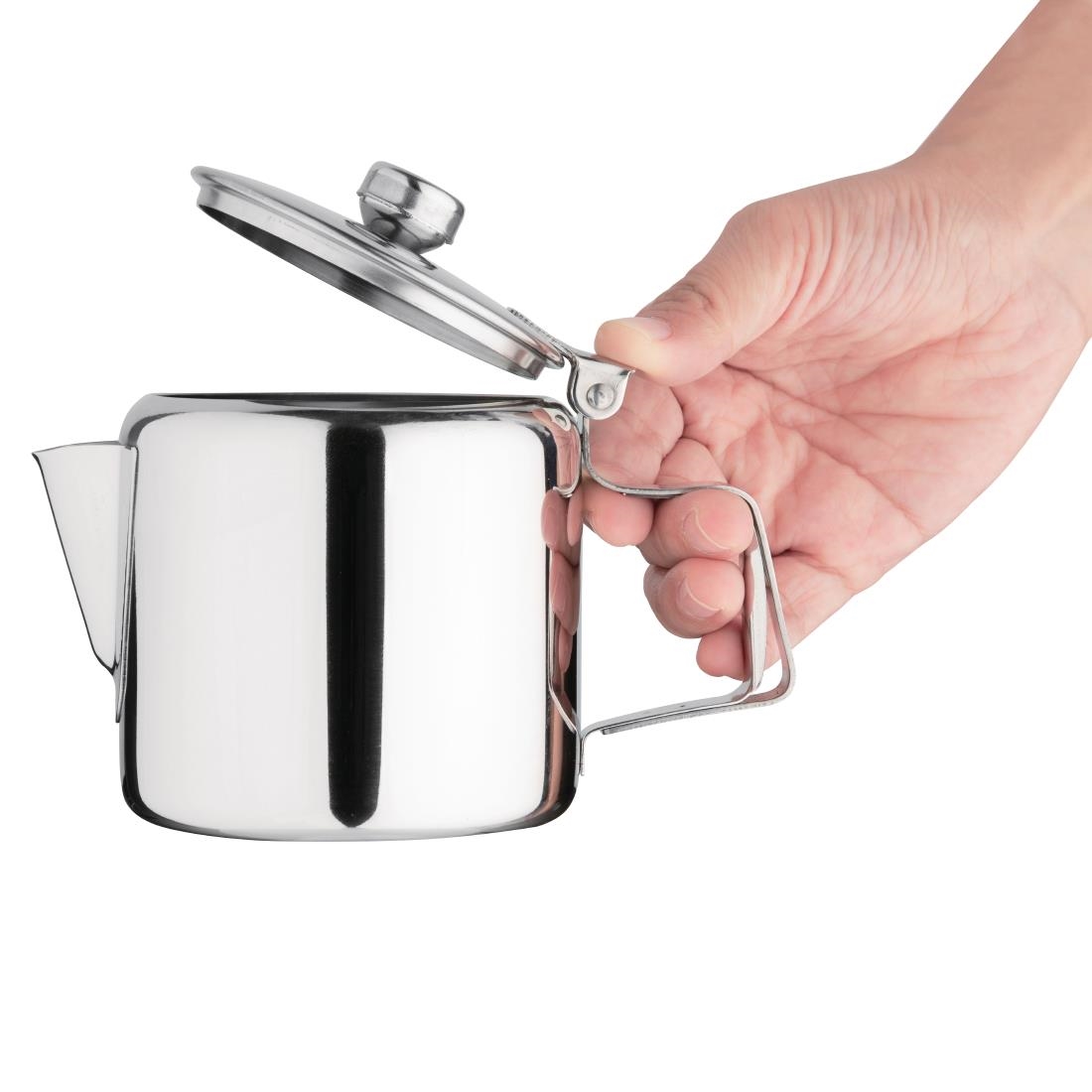 Olympia Concorde Teapot Stainless Steel 16oz