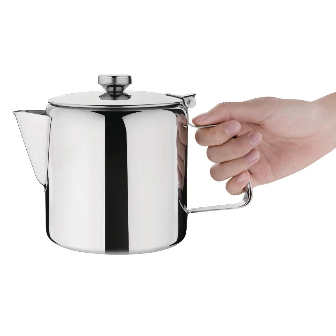 Olympia Concorde Teapot Stainless Steel 48oz - Image 4