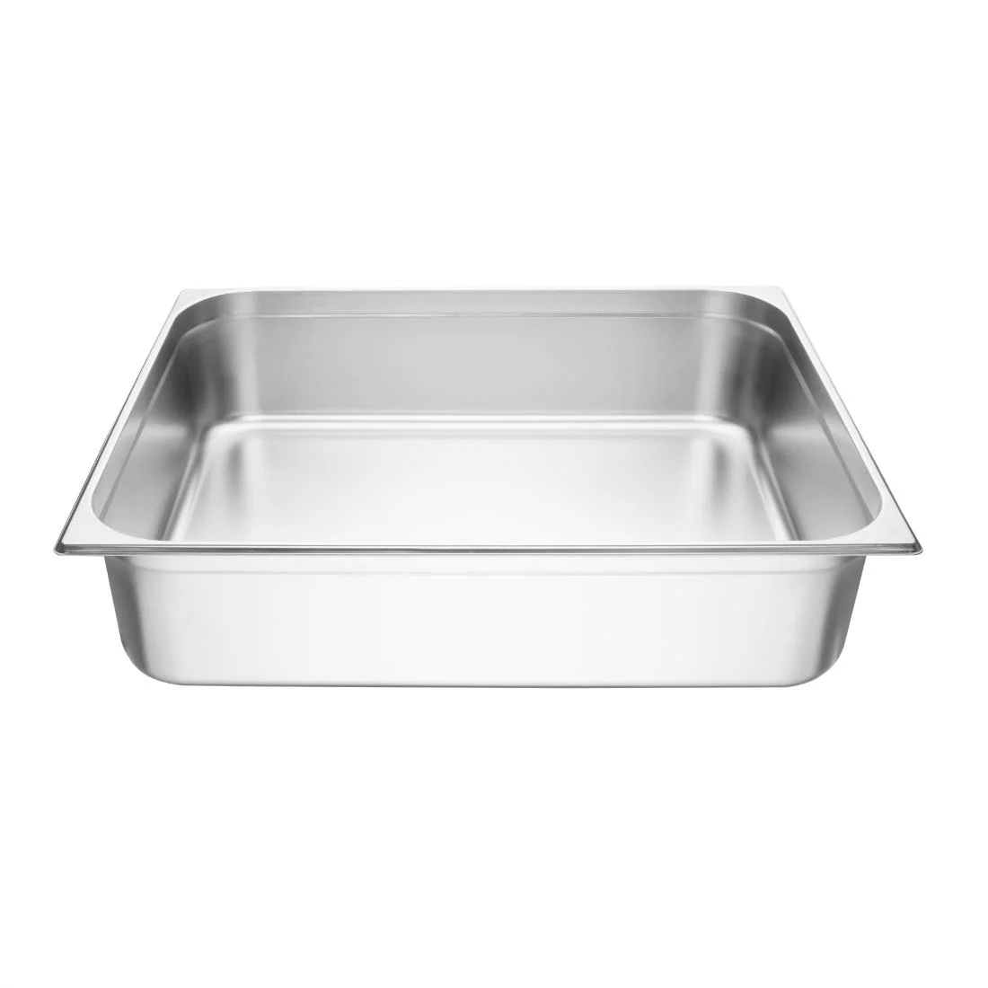 Vogue Stainless Steel 2/1 Double Size Gastronorm Pan 150mm - Image 4