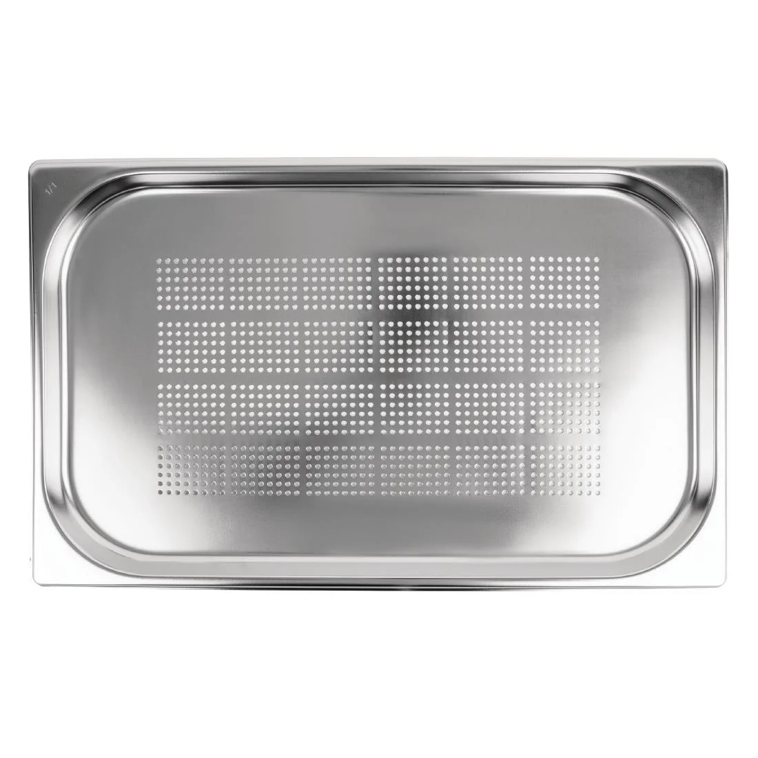 Vogue Stainless Steel Perforated 1/1 Gastronorm Pan 20mm - Image 5