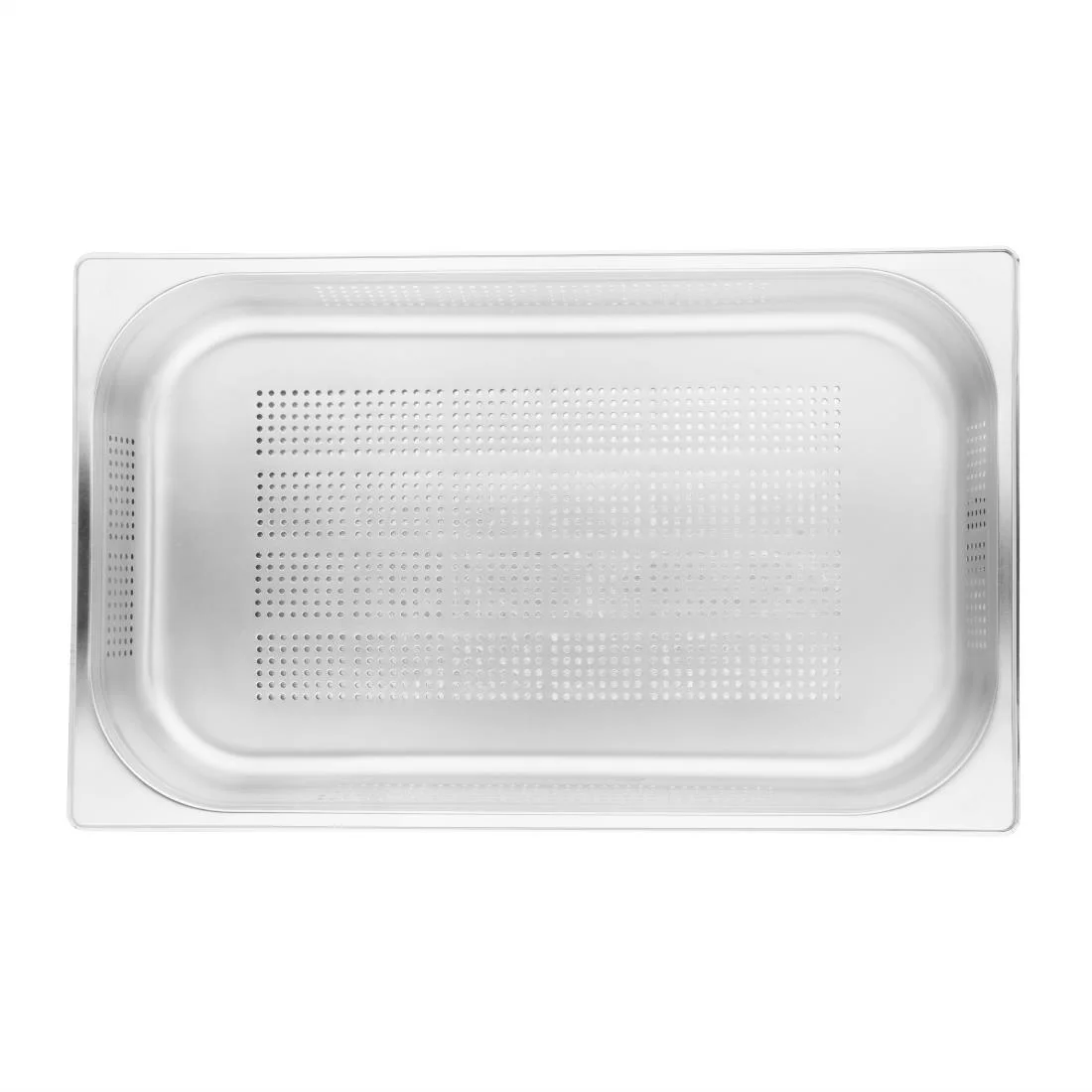 Vogue Stainless Steel Perforated 1/1 Gastronorm Pan 65mm - Image 8