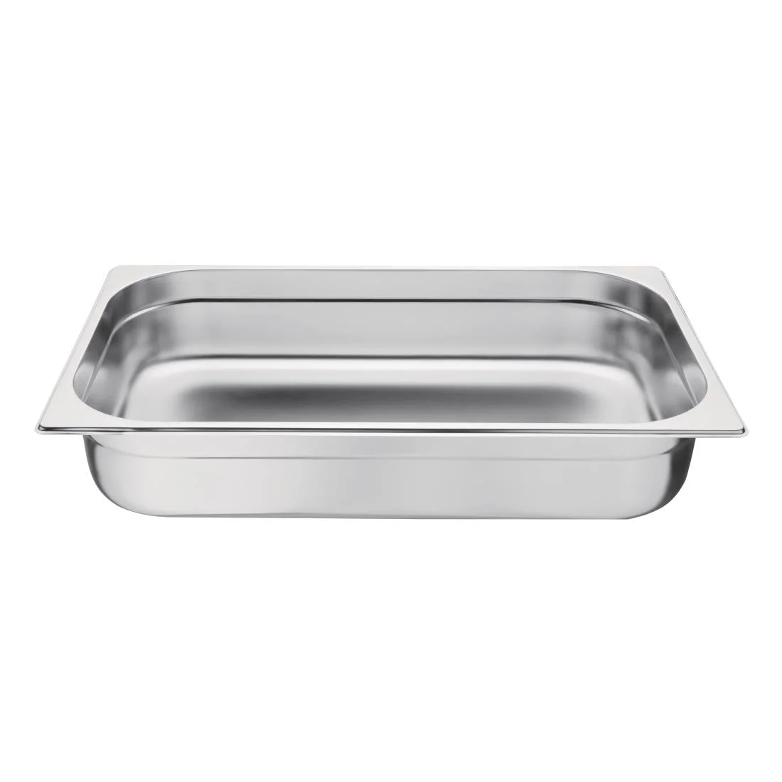 Vogue Stainless Steel 1/1 Gastronorm Pan 100mm - Image 4