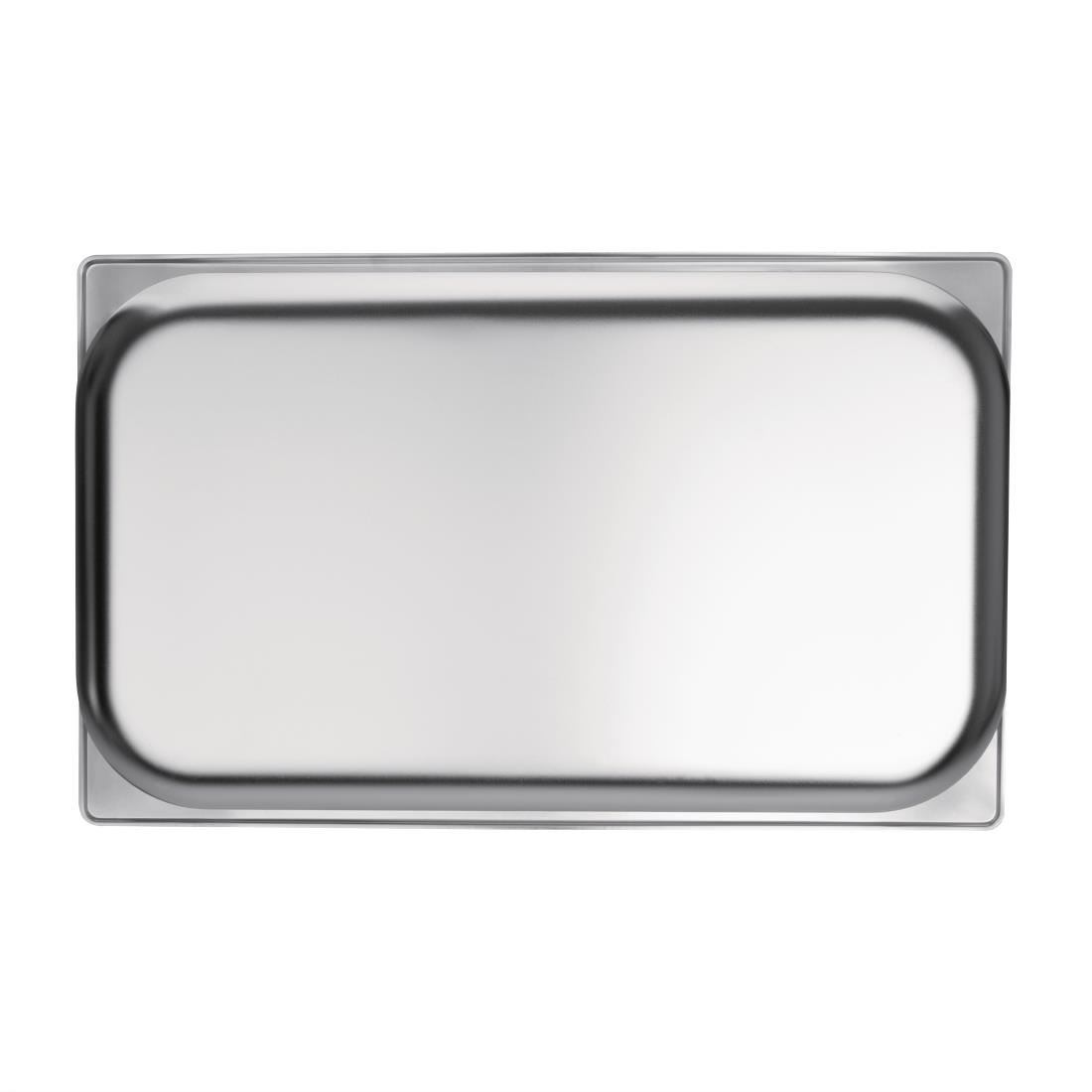 Vogue Stainless Steel 1/1 Gastronorm Pan 150mm