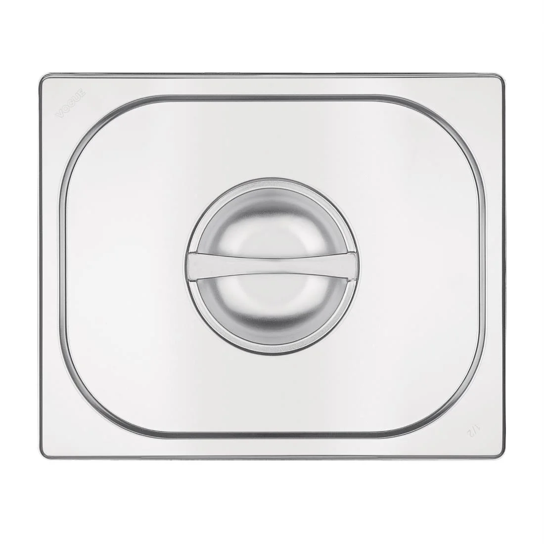 Vogue Stainless Steel 1/2 Gastronorm Lid - Image 2