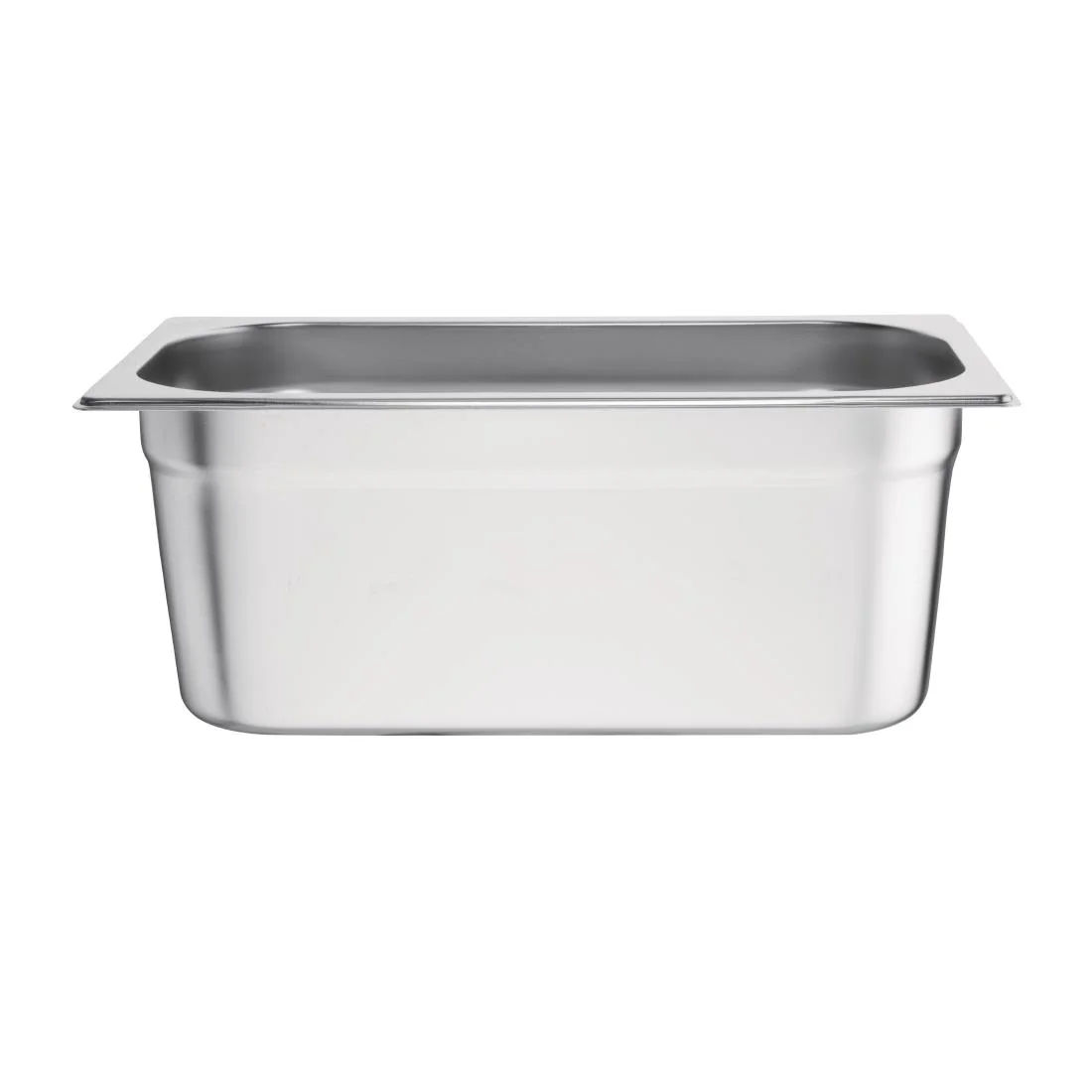 Vogue Stainless Steel 1/3 Gastronorm Pan 100mm - Image 4