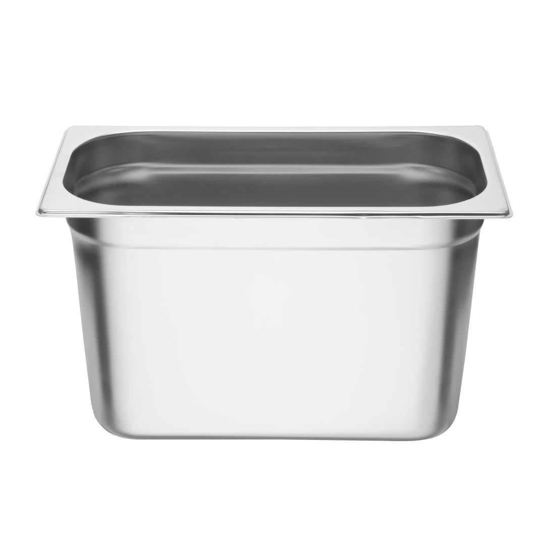 Vogue Stainless Steel 1/3 Gastronorm Pan 200mm