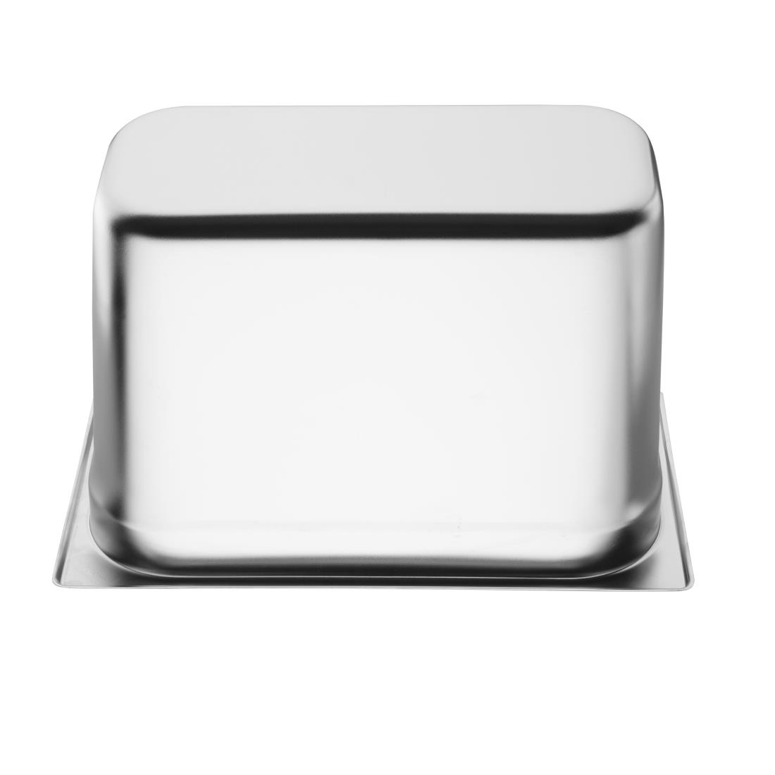 Vogue Stainless Steel 1/3 Gastronorm Pan 200mm
