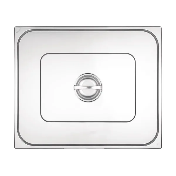 Vogue Stainless Steel 2/1 Double Size Gastronorm Lid
