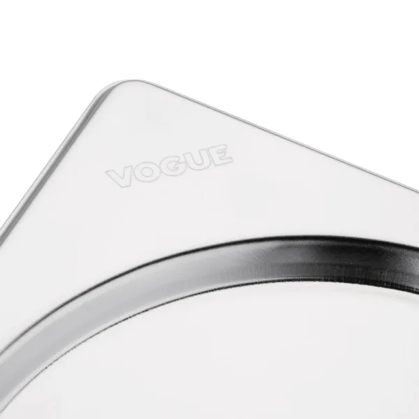 Vogue Stainless Steel 2/1 Double Size Gastronorm Lid