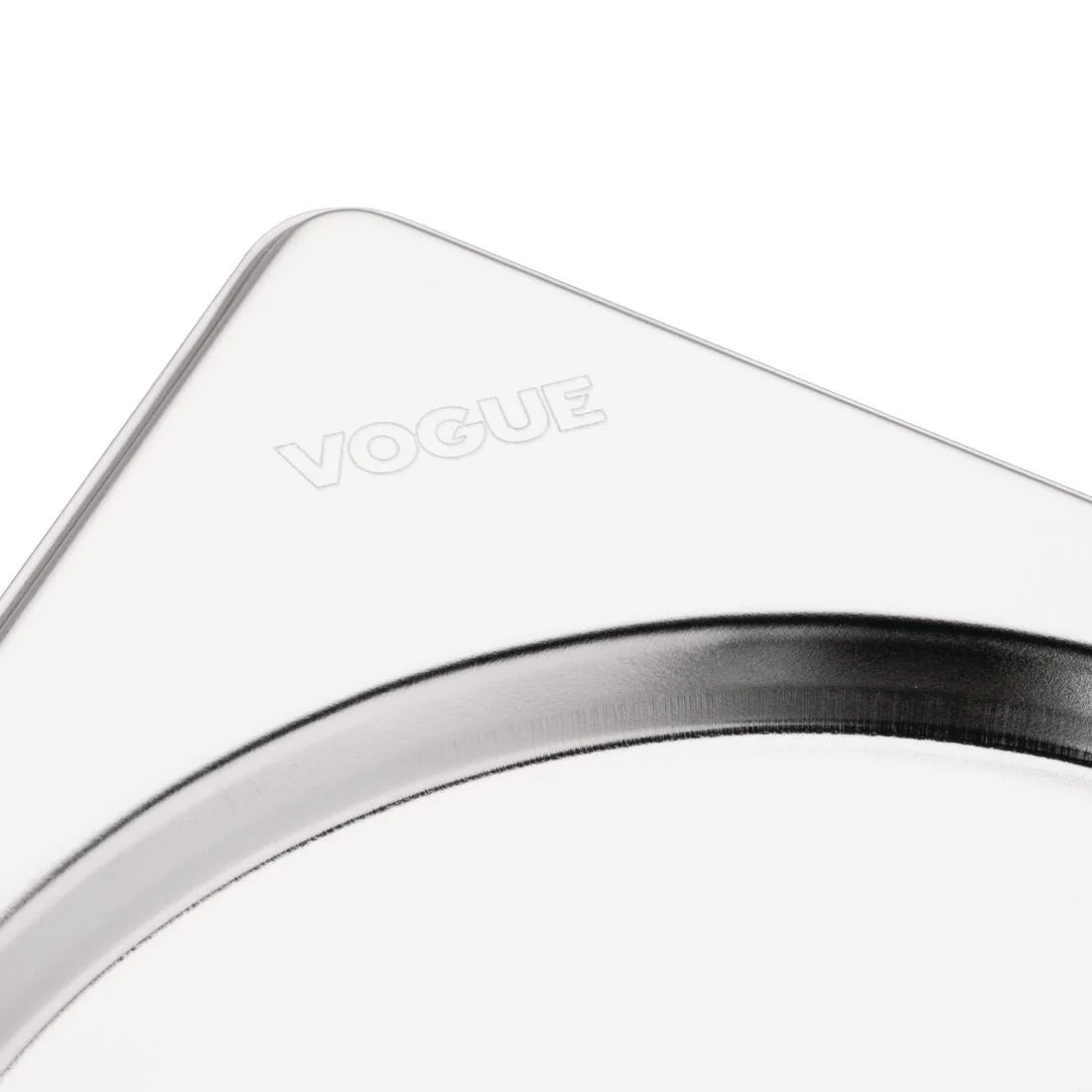 Vogue Stainless Steel 2/3 Gastronorm Lid - Image 4