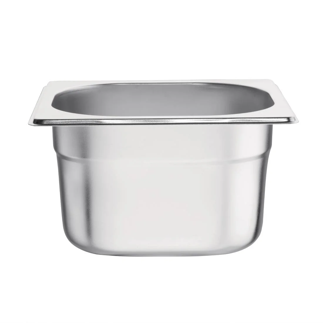 Vogue Stainless Steel 1/6 Gastronorm Pan 100mm - Image 4