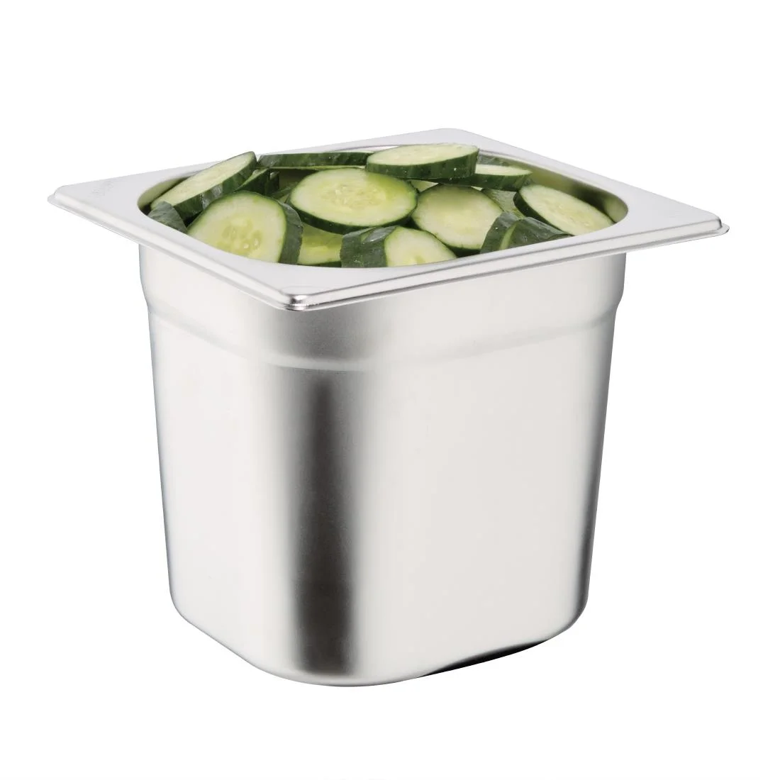Vogue Stainless Steel 1/6 Gastronorm Pan 150mm - Image 8