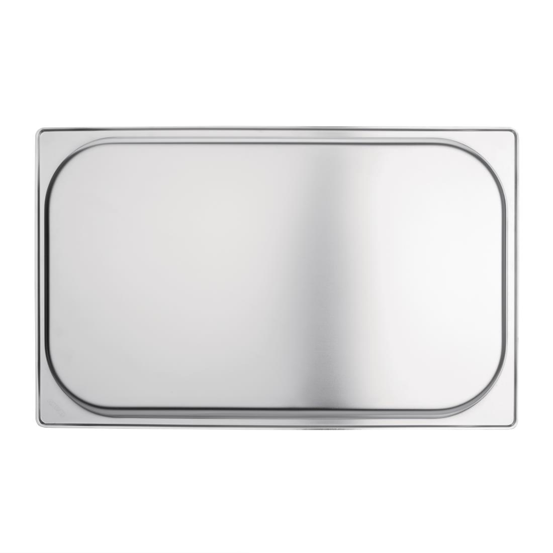 Vogue Stainless Steel 1/1 Gastronorm Pan 40mm