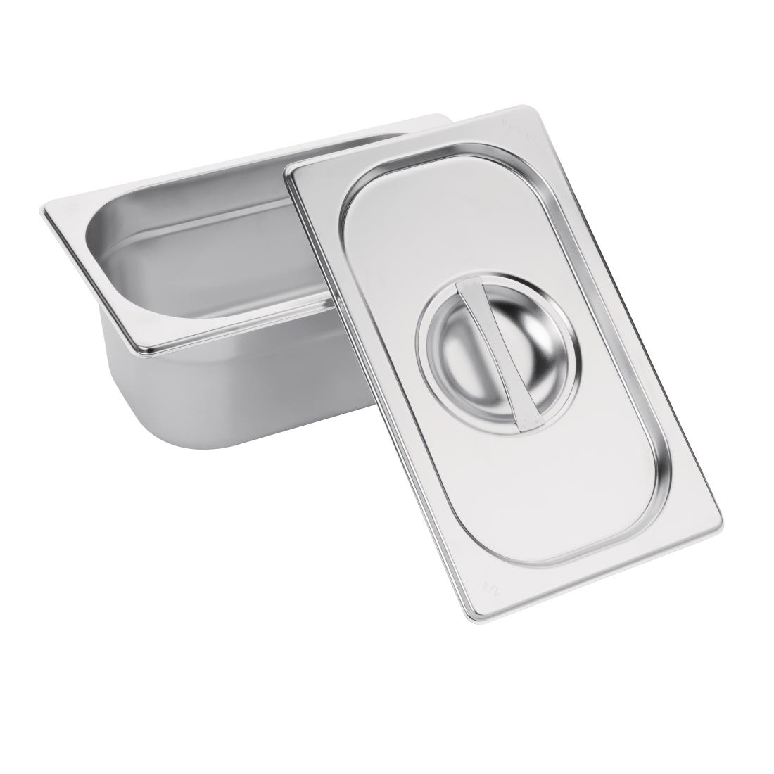 Vogue Stainless Steel 1/9 Gastronorm Lid