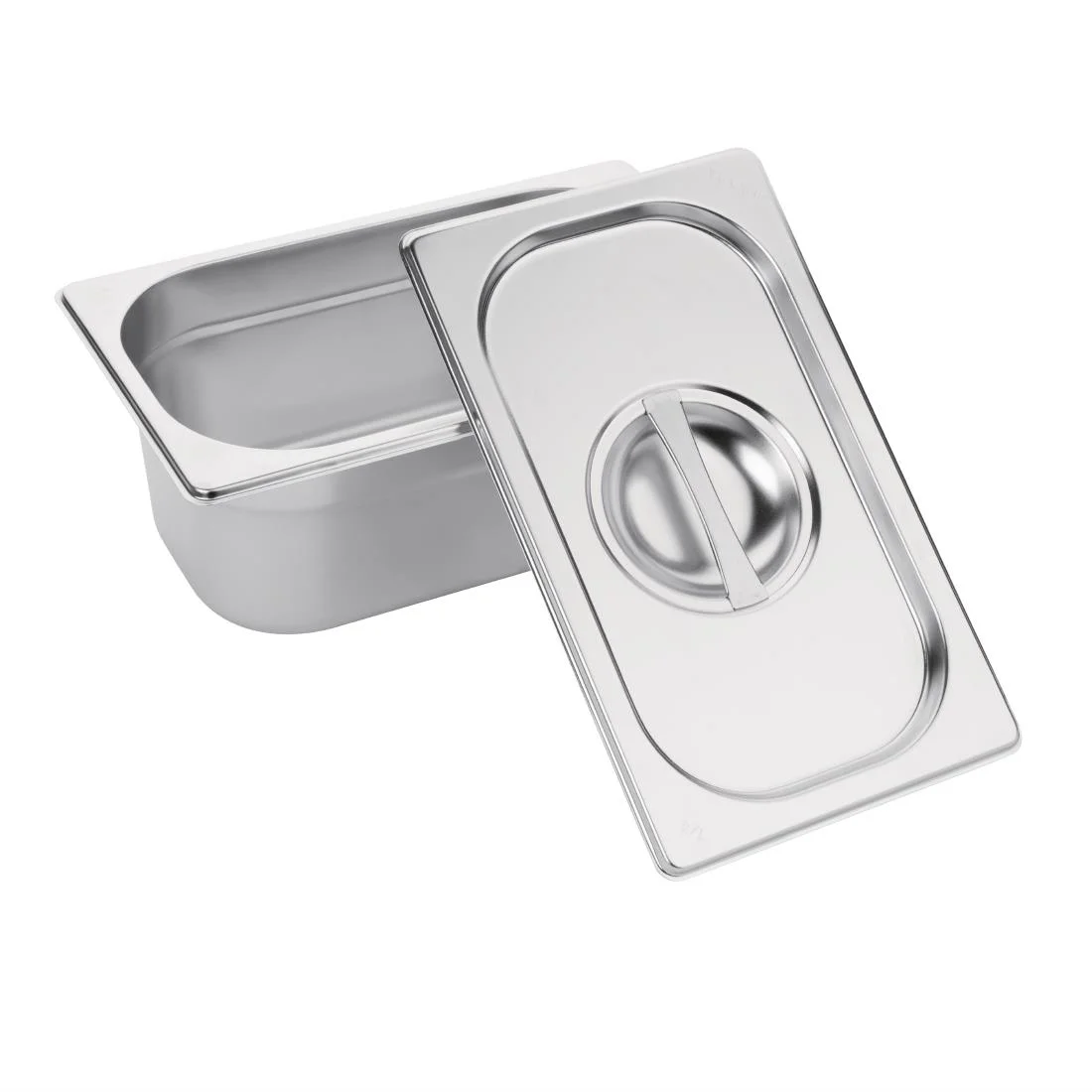 Vogue Stainless Steel 1/9 Gastronorm Lid - Image 5