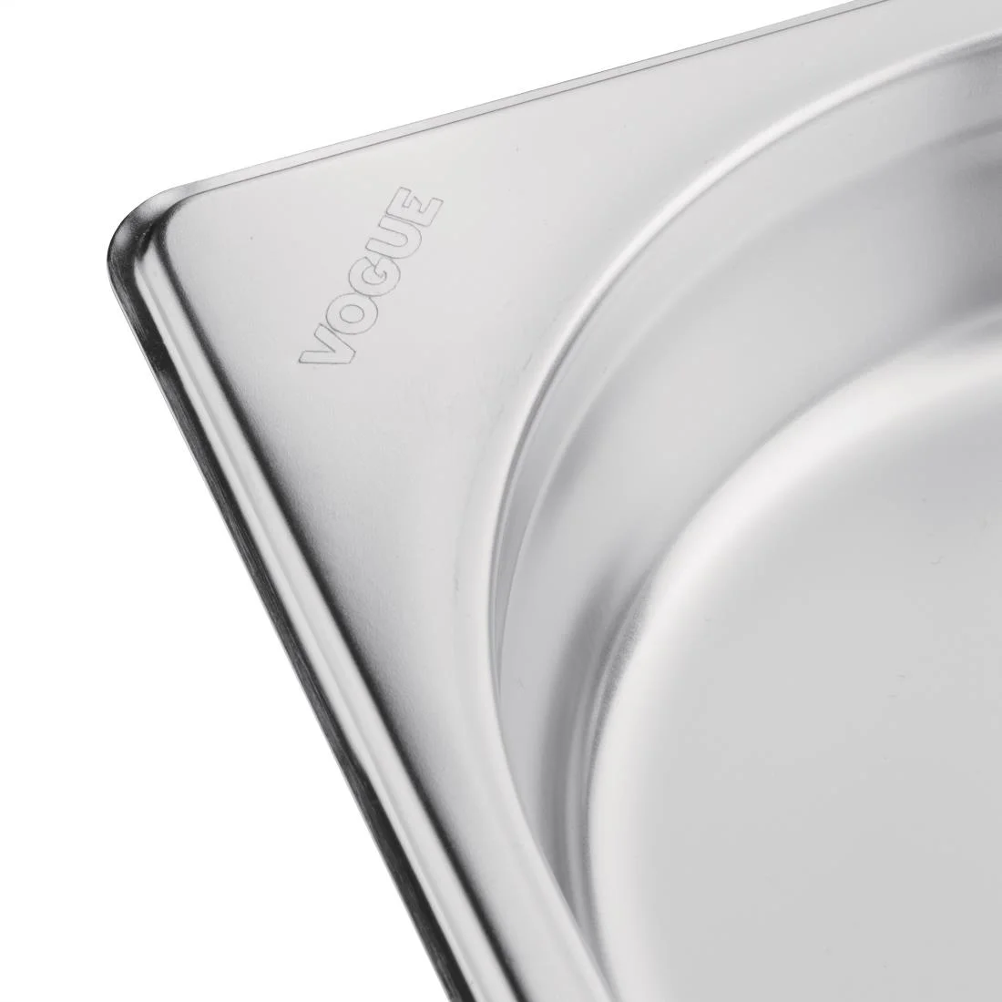 Vogue Stainless Steel 1/1 Gastronorm Pan 20mm - Image 6
