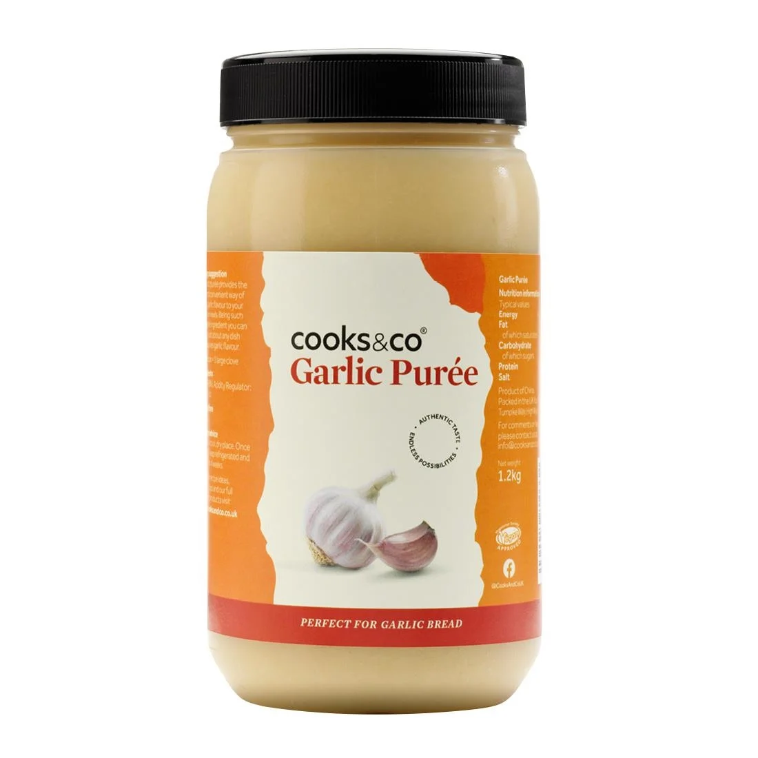 Cooks & Co Garlic Puree 1.2kg