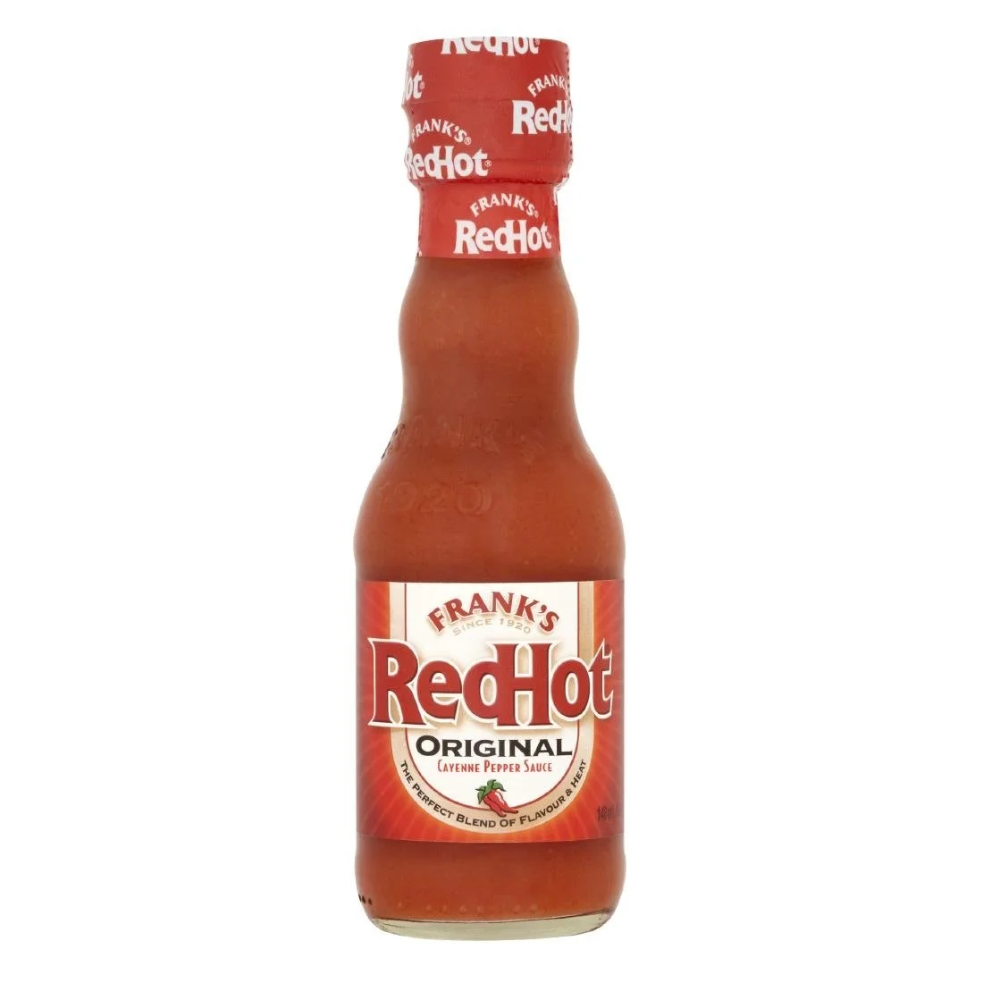 Frank's Redhot Original Cayenne Pepper Sauce 148ml (6 Pack)