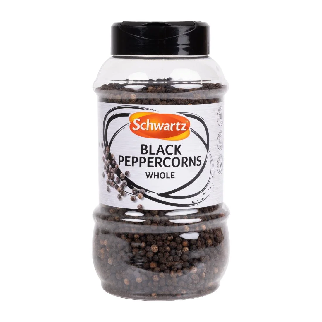 Schwartz Whole Black Peppercorns 460g - Image 1