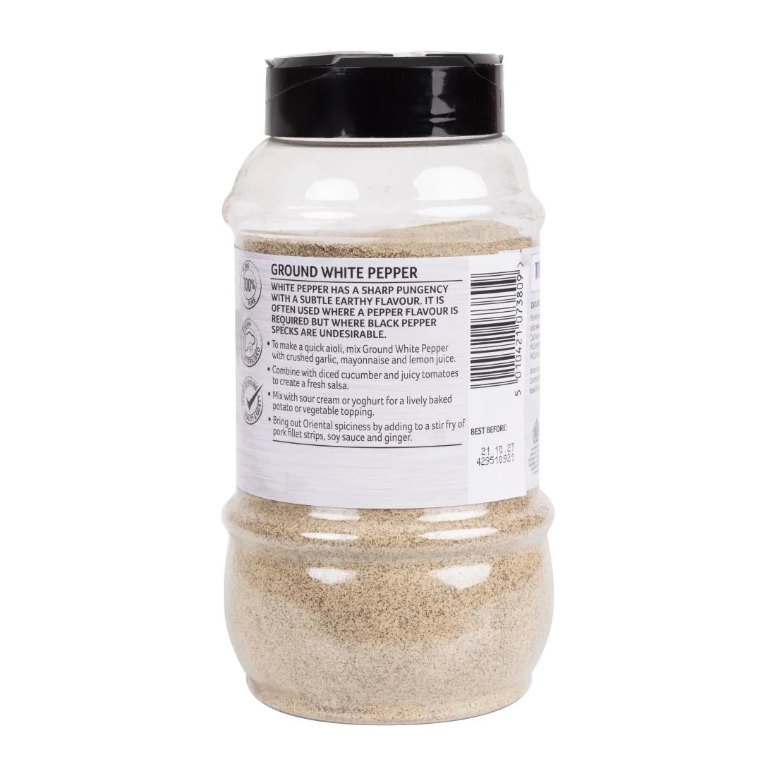 Schwartz Ground White Pepper 425g - Image 2