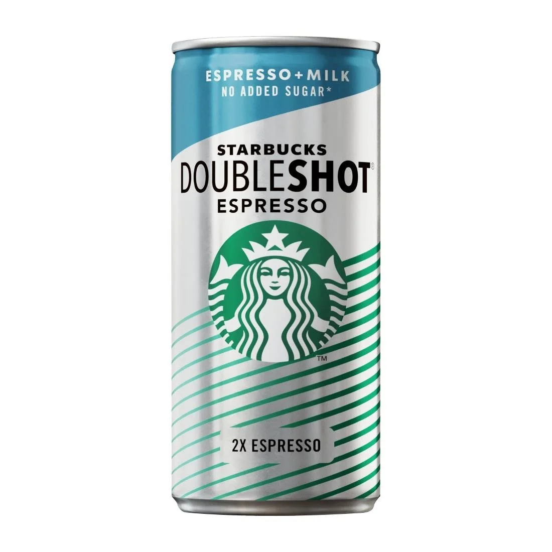 Starbucks Double Shot Espresso Iced Coffee No Added Sugar Cans 200ml (12 pack)