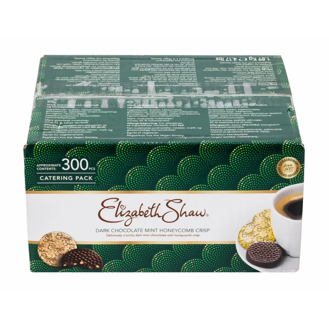 Elizabeth Shaw Dark Mint Crisp 1.89kg (300 Singles Pack) - Image 2