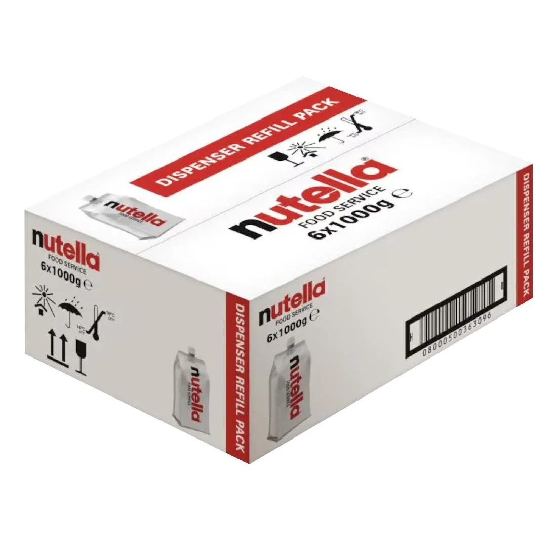 Nutella Refill Cartridges 1kg (6 Pack) - Image 2