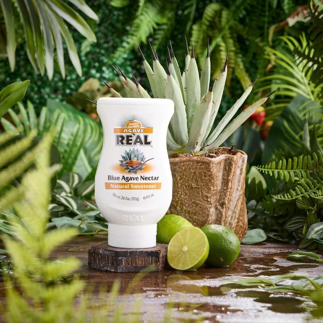 Re'al Blue Agave Nectar Natural Syrup 500ml - Image 2