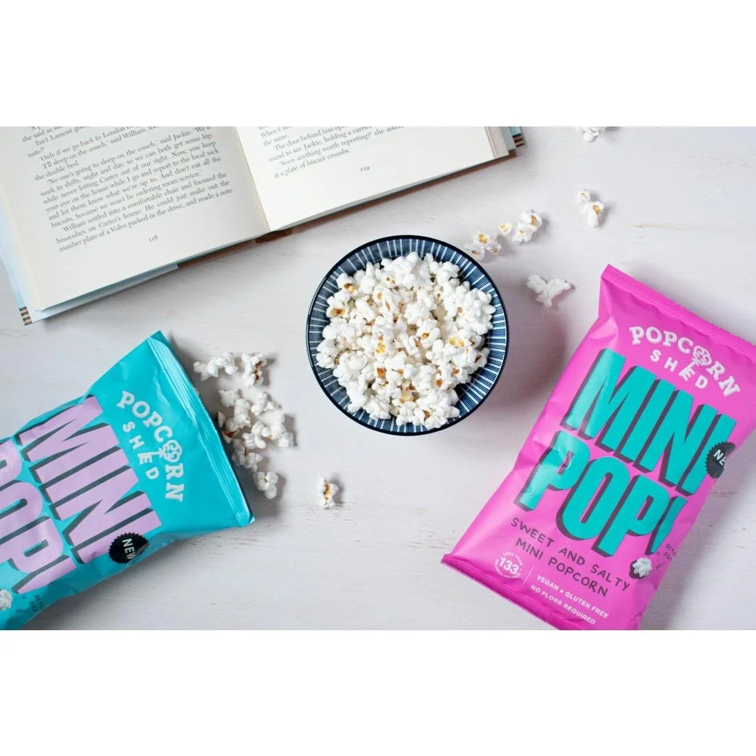 Popcorn Shed Salt & Vinegar Mini Pop! Single Serve Bag 22g (24 Pack) - Image 5