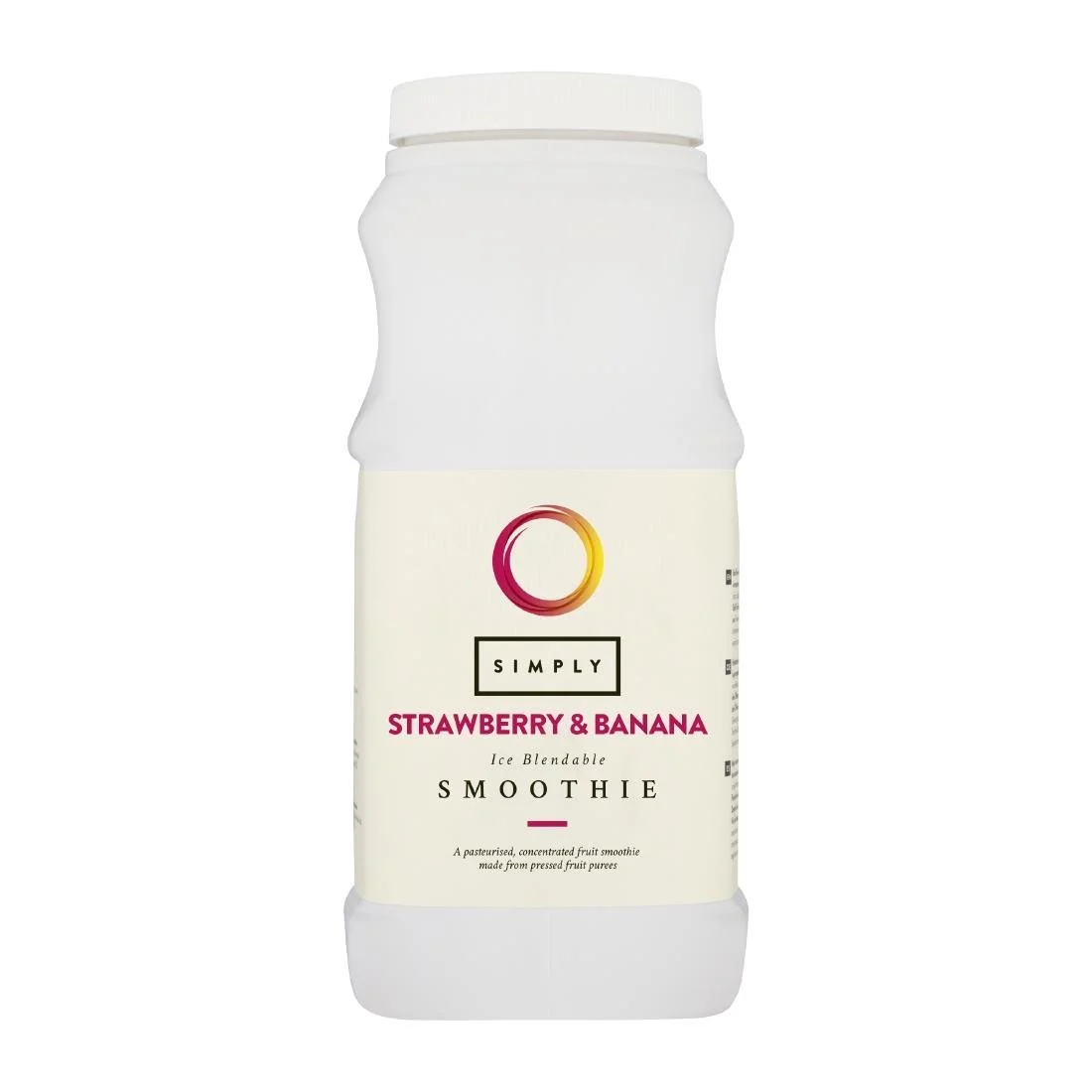Simply Strawberry & Banana Smoothie 1Ltr
