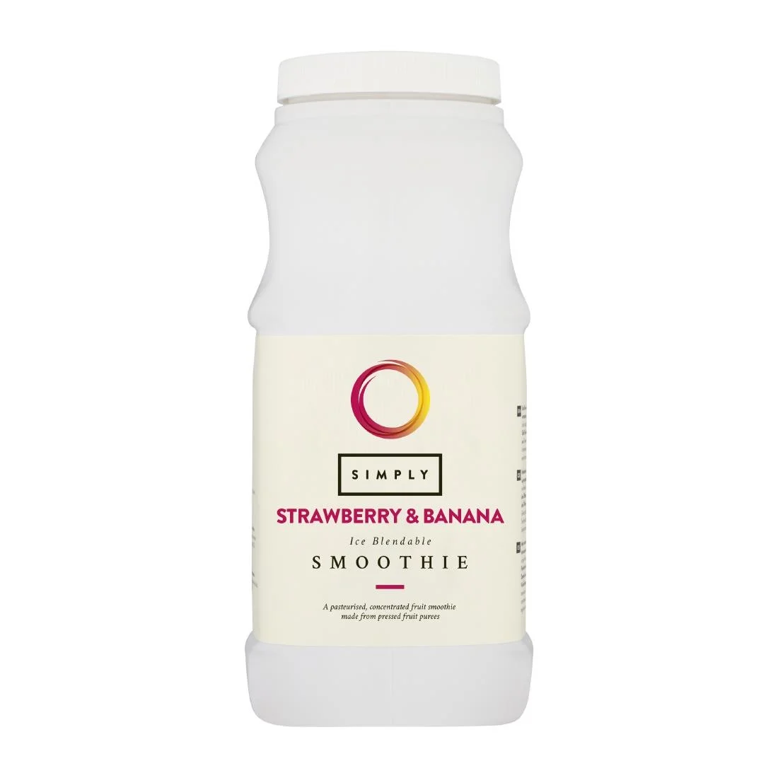 Simply Strawberry & Banana Smoothie 1Ltr - Image 1