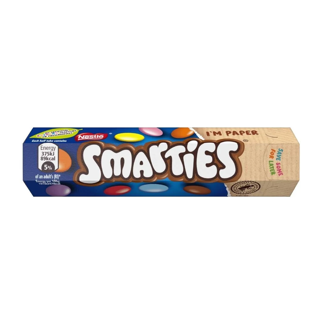 Nestle Smarties Milk Chocolate Tubes 38g (24 Pack)