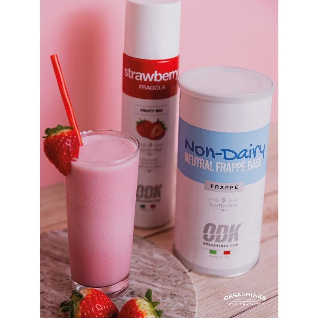 ODK Non-Dairy Neutral Base Frappe Powder 1kg - Image 2