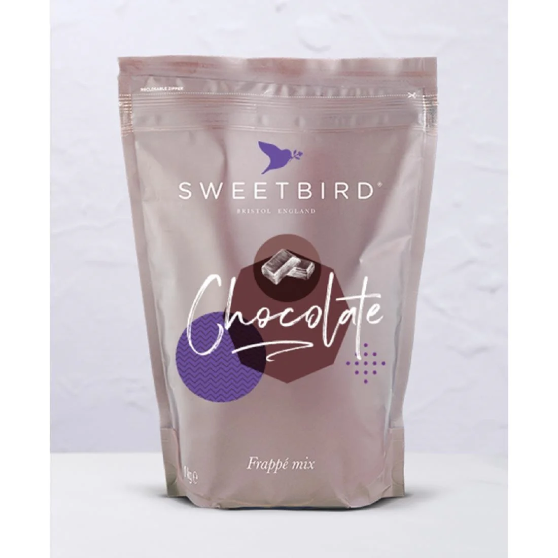 Sweetbird Chocolate Frappé Pouch 1kg - Image 2